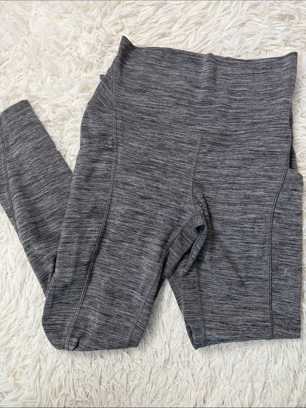 Lululemon Align High-Rise Pant with Pockets 25" Heathered Black